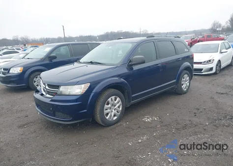 2017 Dodge Journey Se from USA, damaged, VIN 3C4PDCAB8HT676537